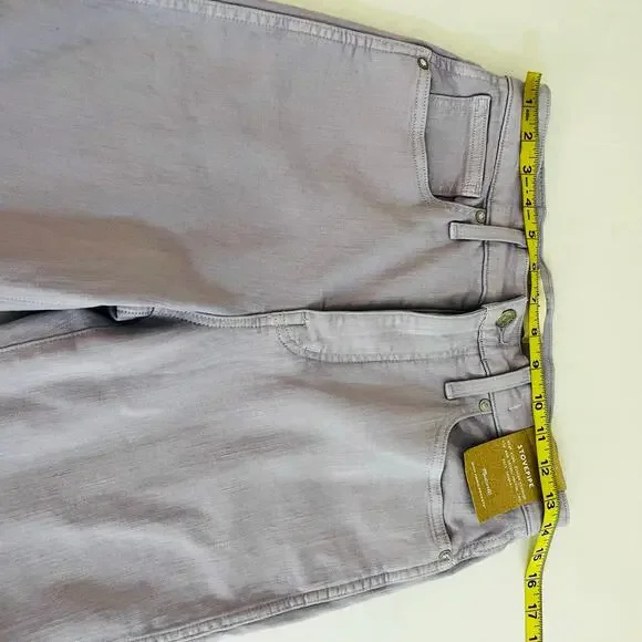 Madewell Stove Pipe High Rise Straight Leg Jeans Size 27 NWT Purple - Picture 8 of 10
